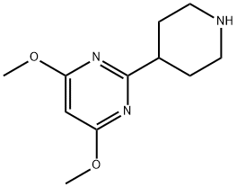 4,6-DIMETHOXY-2-PIPERIDIN-4-YLPYRIMIDINE
 price.