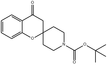 4-氧代-2-螺(N-叔丁基哌啶-4-基)-吡喃, 849928-22-9, 结构式