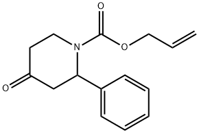 1-ALLOC-2-PHENYL-PIPERIDIN-4-ONE Struktur