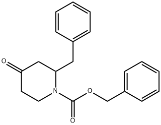 1-CBZ-2-BENZYL-PIPERIDIN-4-ONE Structure