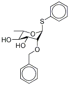 Phenyl-α-O-benzyl-1-thio-α-L-rhamnopyranoside Structure