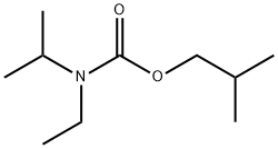 Carbamic  acid,  ethyl(1-methylethyl)-,  2-methylpropyl  ester  (9CI) Struktur