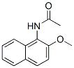 N-(2-メトキシ-1-ナフタレニル)アセトアミド 化学構造式