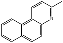 3-メチルベンゾ[f]キノリン 化学構造式