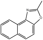 2-甲基-beta-萘并唑,85-15-4,结构式