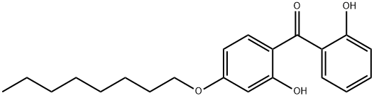 2,2'-dihydroxy-4-octyloxybenzophenone Struktur
