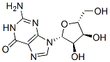 鸟嘌呤核甙, 85-30-3, 结构式