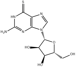 6-THIOGUANOSINE Struktur