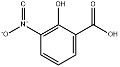 3-Nitrosalicylic acid Struktur