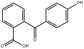 2-(4-Hydroxybenzoyl)benzoic acid Structure