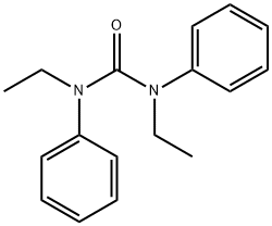 1,3-Diethyl-1,3-diphenylurea Struktur