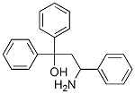 3-Amino-1,1,3-triphenyl-1-propanol Struktur