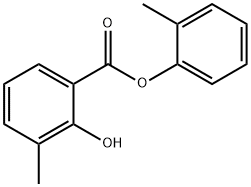 o-tolyl 3-methylsalicylate Struktur