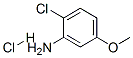 2-クロロ-5-メトキシアニリン塩酸塩 化学構造式