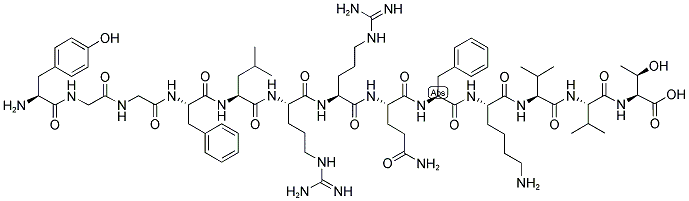 强啡肽B(1-13),85006-82-2,结构式
