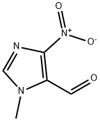 1-甲基-4-硝基-1H-咪唑-5-甲醛 结构式