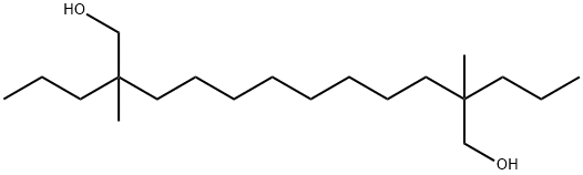 1,12-Dodecanediol, 2,11-dimethyl-2,11-dipropyl- Structure