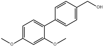 4-(2,4-Dimethoxyphenyl)benzyl alcohol Struktur