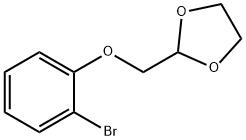 2-(2-BROMO-PHENOXYMETHYL)-[1,3]DIOXOLANE Structure