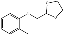 2-(2-METHYL-PHENOXYMETHYL)-[1,3]DIOXOLANE Structure