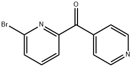 (6-BROMO-PYRIDIN-2-YL)-PYRIDIN-4-YL-METHANONE Structure