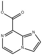 IMIDAZO[1,2-A]PYRAZINE-8-CARBOXYLIC ACID METHYL ESTER Structure