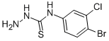 [(4-BROMO-3-CHLOROPHENYL)AMINO]HYDRAZINOMETHANE-1-THIONE|