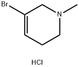 3-BROMO-1-METHYL-1,2,5,6-TETRAHYDROPYRIDINE HYDROCHLORIDE Structure