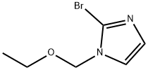 2-溴-1-乙氧基甲基咪唑 结构式