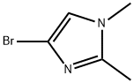 4-溴-1,2-二甲基-1H-咪唑 结构式