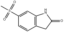 6-METHYLSULFONYLOXINDOLE Struktur