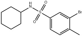 N-CYCLOHEXYL 3-BROMO-4-METHYLBENZENESULFONAMIDE price.