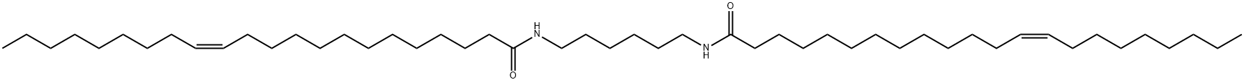 (Z,Z)-N,N'-hexane-1,6-diyldidocos-13-enamide 结构式