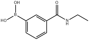 3-(N-ETHYLAMINOCARBONYL)BENZENEBORONIC ACID Structure