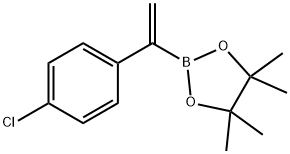 1-(4-氯苯基)乙烯基硼酸频哪醇酯,850567-54-3,结构式