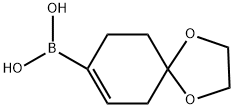 1,4-DIOXA-SPIRO[4,5]DEC-7-EN-8-BORONIC ACID Structure