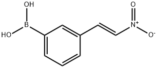 3-(E-2-硝基乙烯基)苯基硼酸, 850567-99-6, 结构式