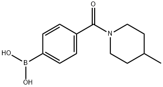 4-(4-METHYLPIPERIDINE-1-CARBONYL)PHENYLBORONIC ACID