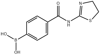 N-(噻唑啉-2-基)-4-硼苯甲酰胺,850568-30-8,结构式