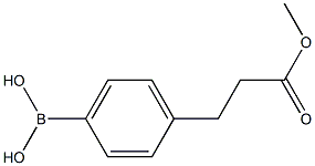 4-(2-甲氧羰基乙基)苯基硼酸,850568-44-4,结构式