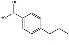 (4-SEC-ブチルフェニル)ボロン酸 化学構造式
