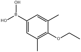 3,5-二甲基-4-乙氧基苯硼酸, 850568-59-1, 结构式