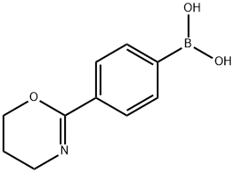 2-(4-BORONOBENZENE)-5,6-DIHYDRO-4H-1,3-OXAZINE Structure