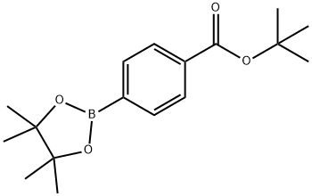 4-(叔丁氧基羰基)苯基硼酸频哪醇酯, 850568-72-8, 结构式