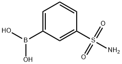 (3-AMINOSULPHONYL)BENZENEBORONIC ACID Structure