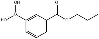 3‐(プロポキシカルボニル)フェニルボロン酸 化学構造式