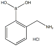 2-(AMINOMETHYL)PHENYLBORONIC ACID, HCL Structure