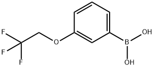 3-(2,2,2-TRIFLUOROETHOXY)PHENYLBORONIC ACID Structure