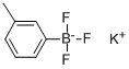 カリウムM-トリルトリフルオロボラート 化学構造式