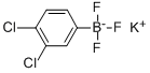 (3,4-二氯苯基)三氟硼酸钾, 850623-68-6, 结构式